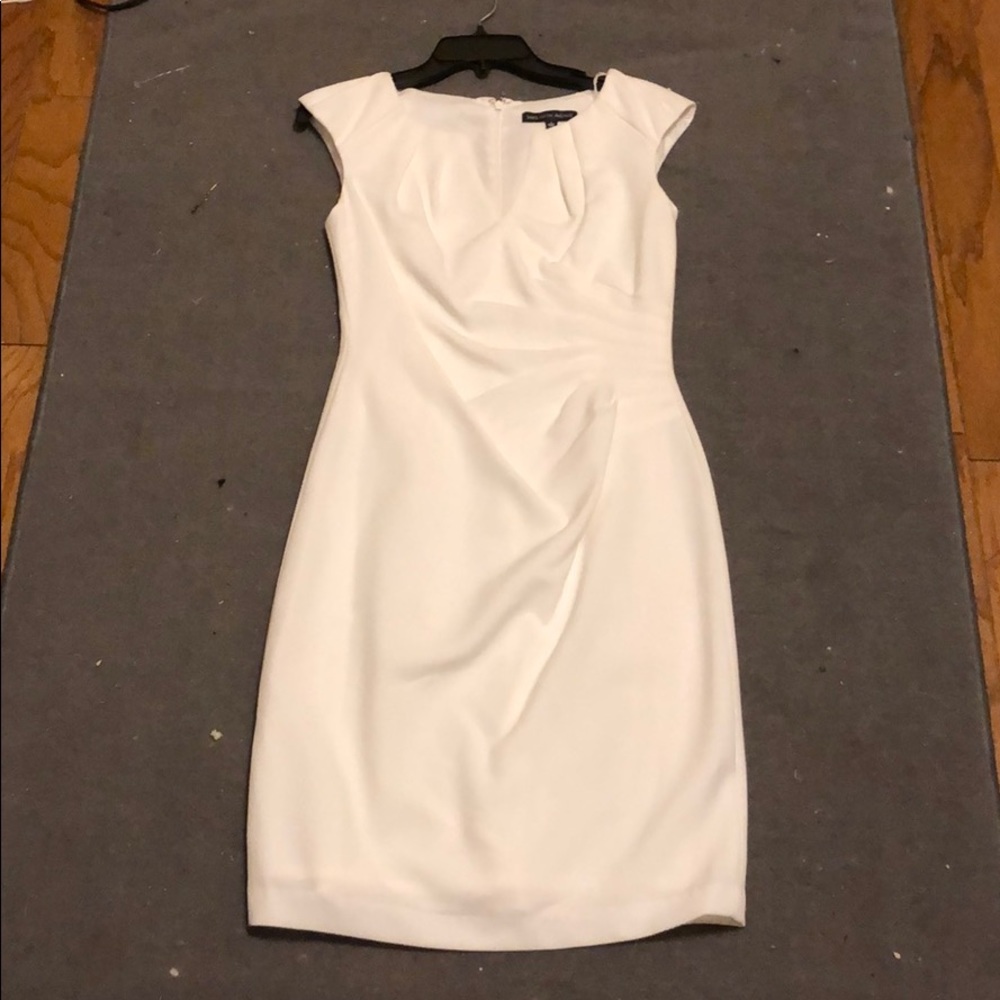 Saks Fifth Ave White Dress